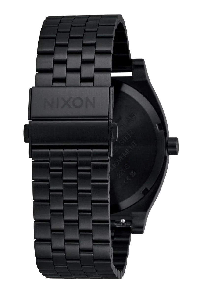 Relógio Time Teller Solar - All Black/White Black-4