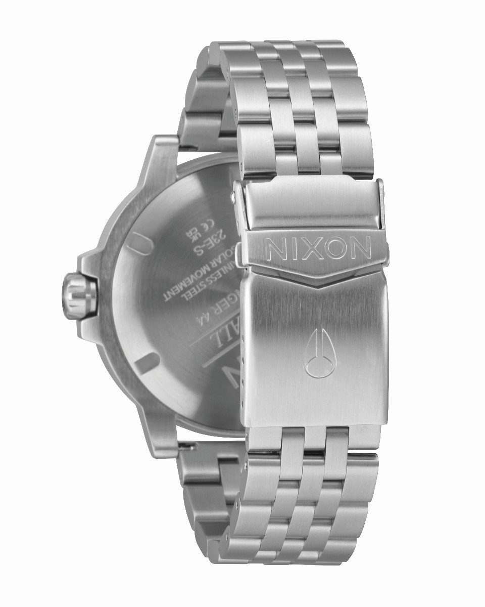Relógio Nixon Stinger 44 Bracelete Aço - Prateado/Jade/Branco Prateado-4