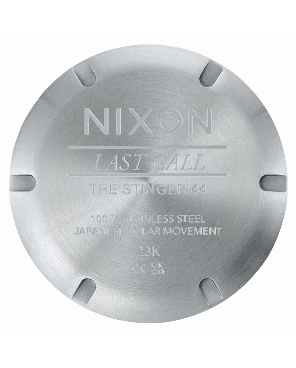 Relógio Nixon Stinger 44 Bracelete Aço - Prateado/Jade/Branco Prateado-5