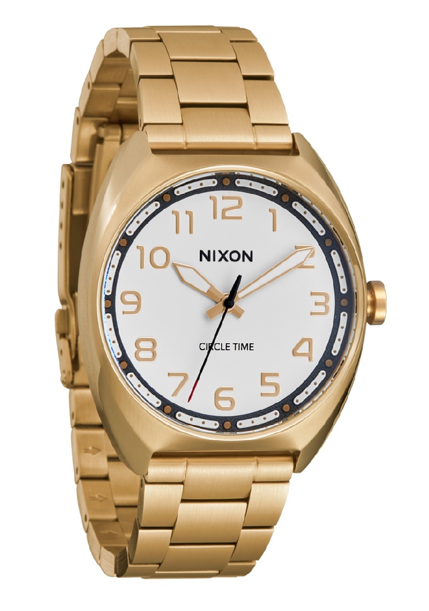 Relógio Mullet Stainless Steel - Dourado-Claro/Branco Prateado-2