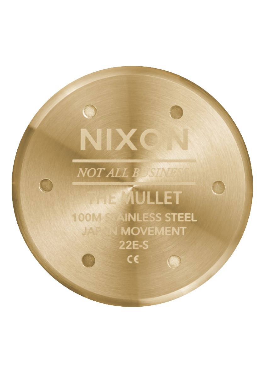 Relógio Mullet Stainless Steel - Dourado-Claro/Branco Prateado-5