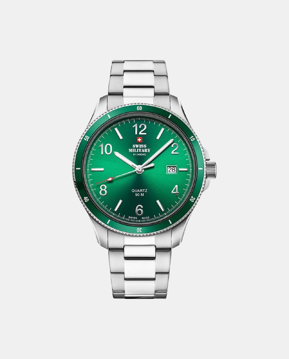 Relógio Swiss Military Quartz SM34096.05 Verde-1