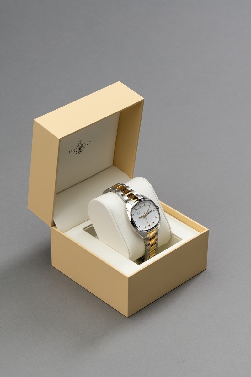 Box Relógio Facett Gold + Bracelete 6