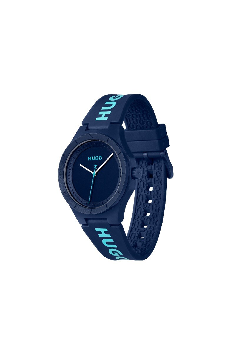 Relógio Lit for Him 1530344 de Silicone Azul-2