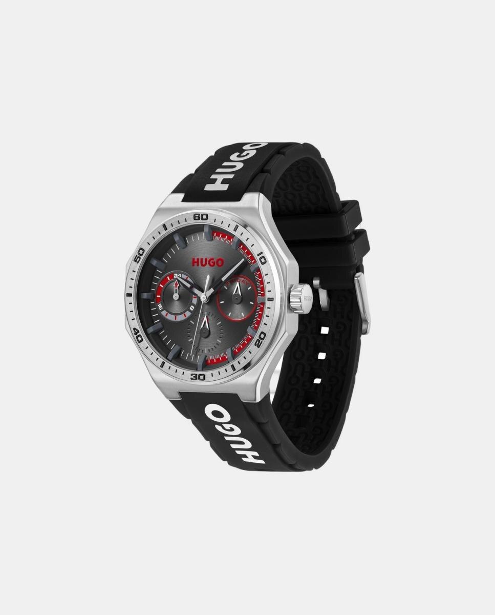 Relógio Grail Sport 1530397 Multifunções de Silicone - Preto Preto-2
