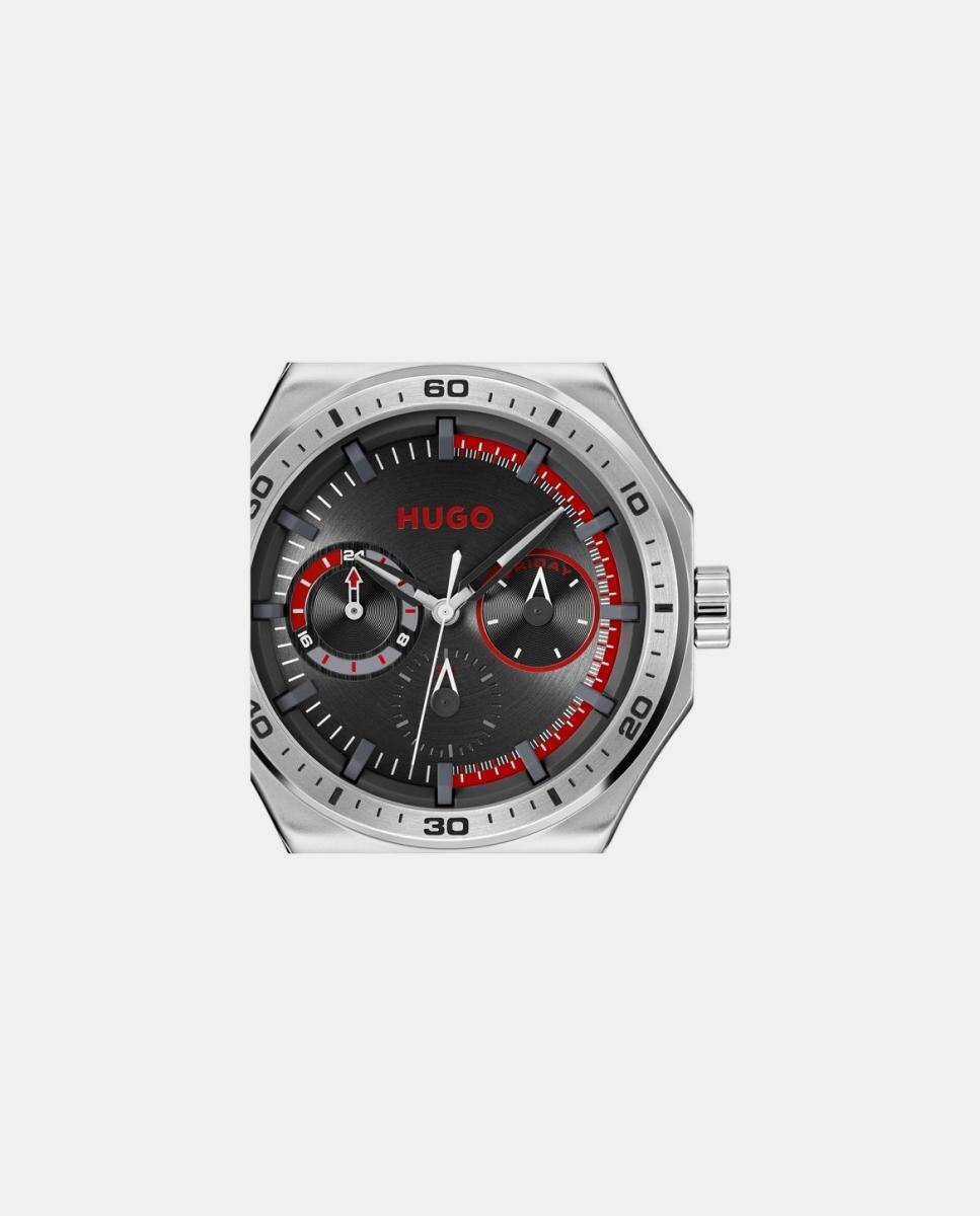 Relógio Grail Sport 1530397 Multifunções de Silicone - Preto Preto-4