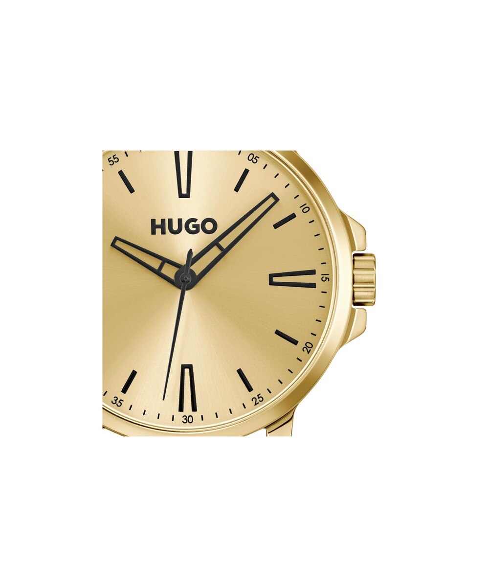 Relógio Aço Smooth Gold 4