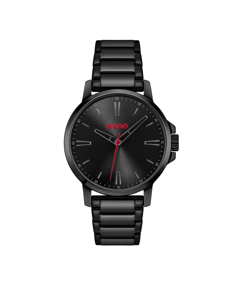 Relógio Aço Smooth Black 2
