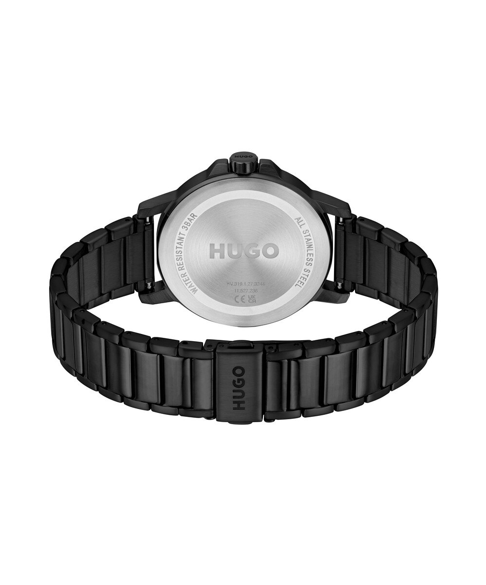 Relógio Aço Smooth Black 3