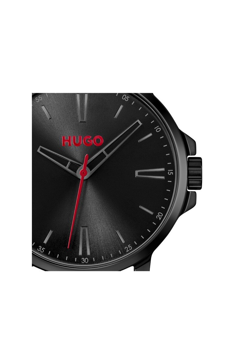 Relógio Aço Smooth Black 4
