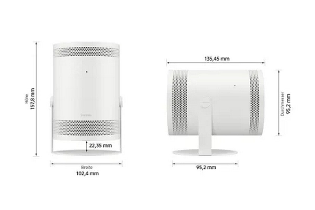 Projetor Samsung LSP 3, 1280 x 720 HD-Ready, 230 ANSI Lumen Branco-8