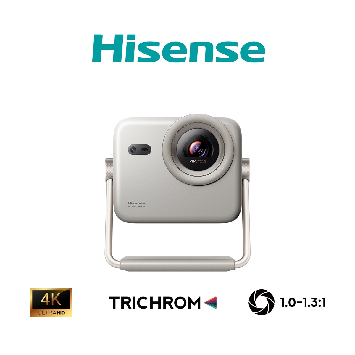 Imagem 0 de Projetor Laser Cinema Hisene M2 Pro, UHD 4K, de 65" a 200"
