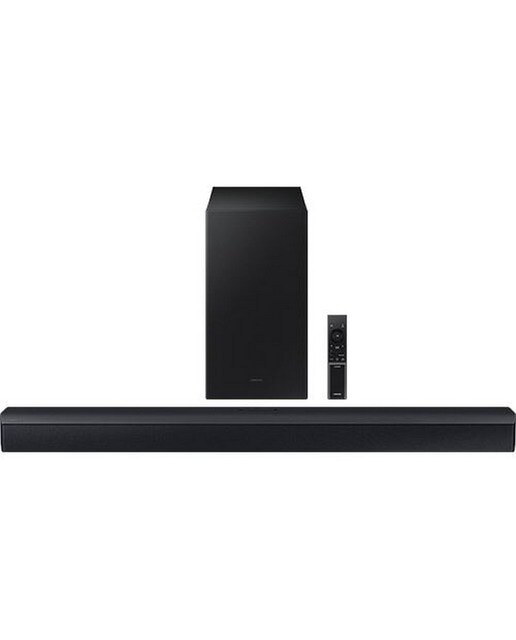 Imagem 0 de Barra de Som Samsung 2023 HW-C450 Dolby Digital, 2.1 canais, 300 W, Subwoofer sem Fios, Reforço de Graves, Modo de Jogo