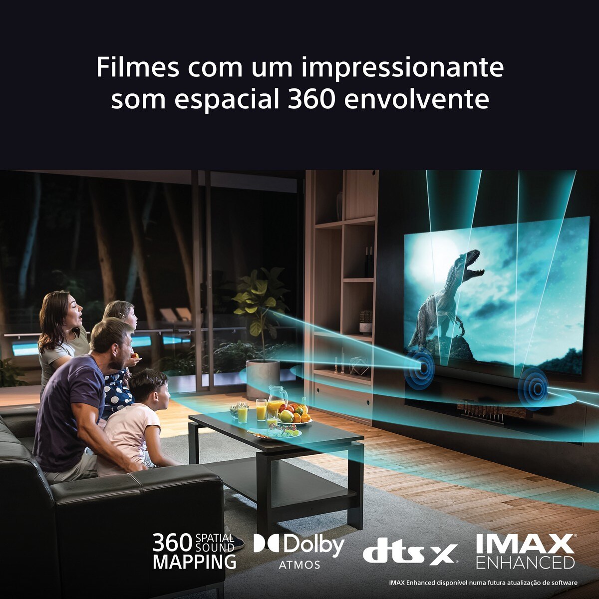 Barra de Som BRAVIA Theatre Bar 8 Sony HT-A8000 Preto-4