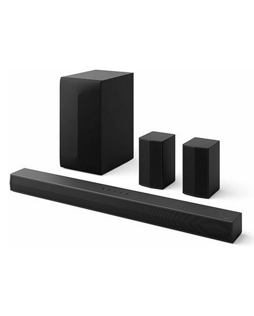 Imagem 0 de Barra de Som LG Soundbar S60TR com 5.1 canais e 440W de Potência - Preto