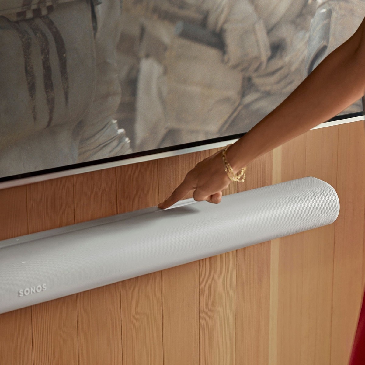 Barra de Som Sonos Arc Ultra com som 3D Envolvente, Sound Motion e Tecnologia Dolby Atmos Branco-8