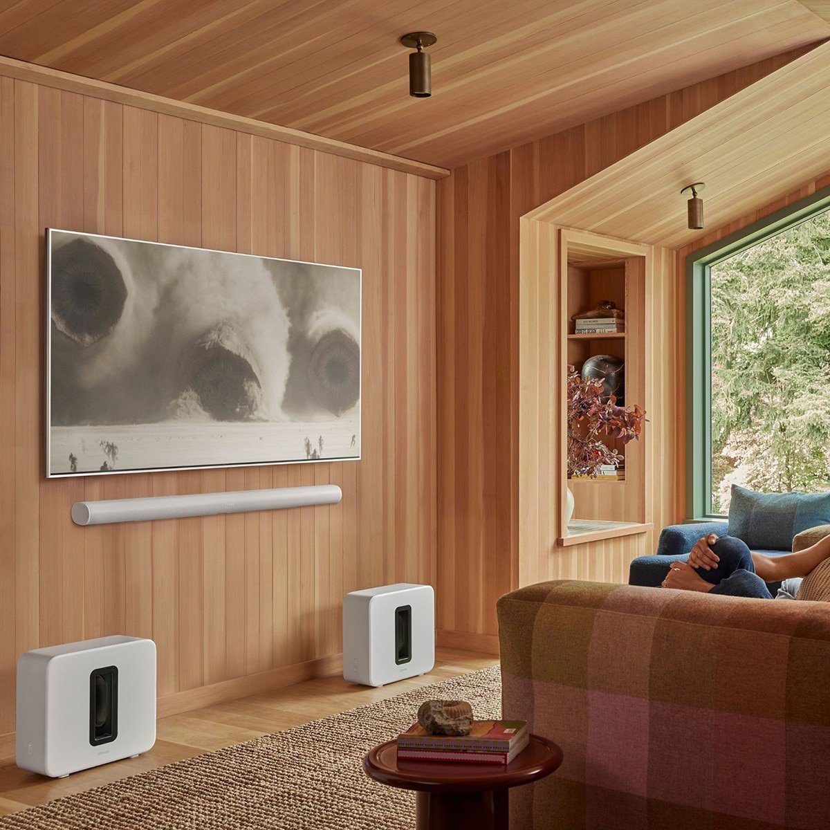 Barra de Som Sonos Arc Ultra com som 3D Envolvente, Sound Motion e Tecnologia Dolby Atmos Branco-9