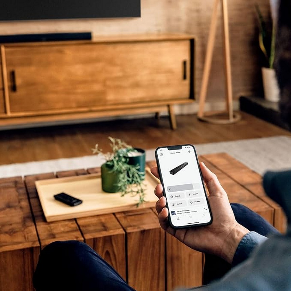 Barra de Som Bose Smart SoundBar B892079-2100 - Preto Preto-4