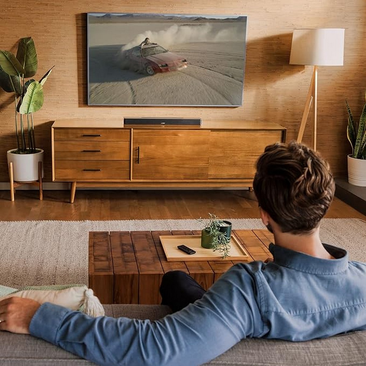 Barra de Som Bose Smart SoundBar B892079-2100 - Preto Preto-5