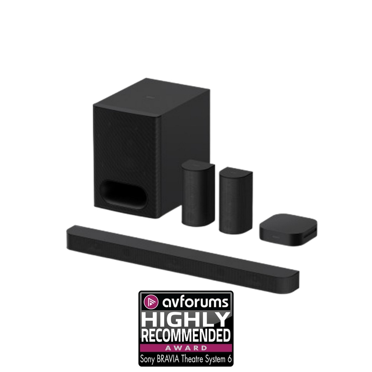 Sistema de Cinema em Casa Sony BRAVIA Theatre System 6 Sony HT-S60 Preto-3