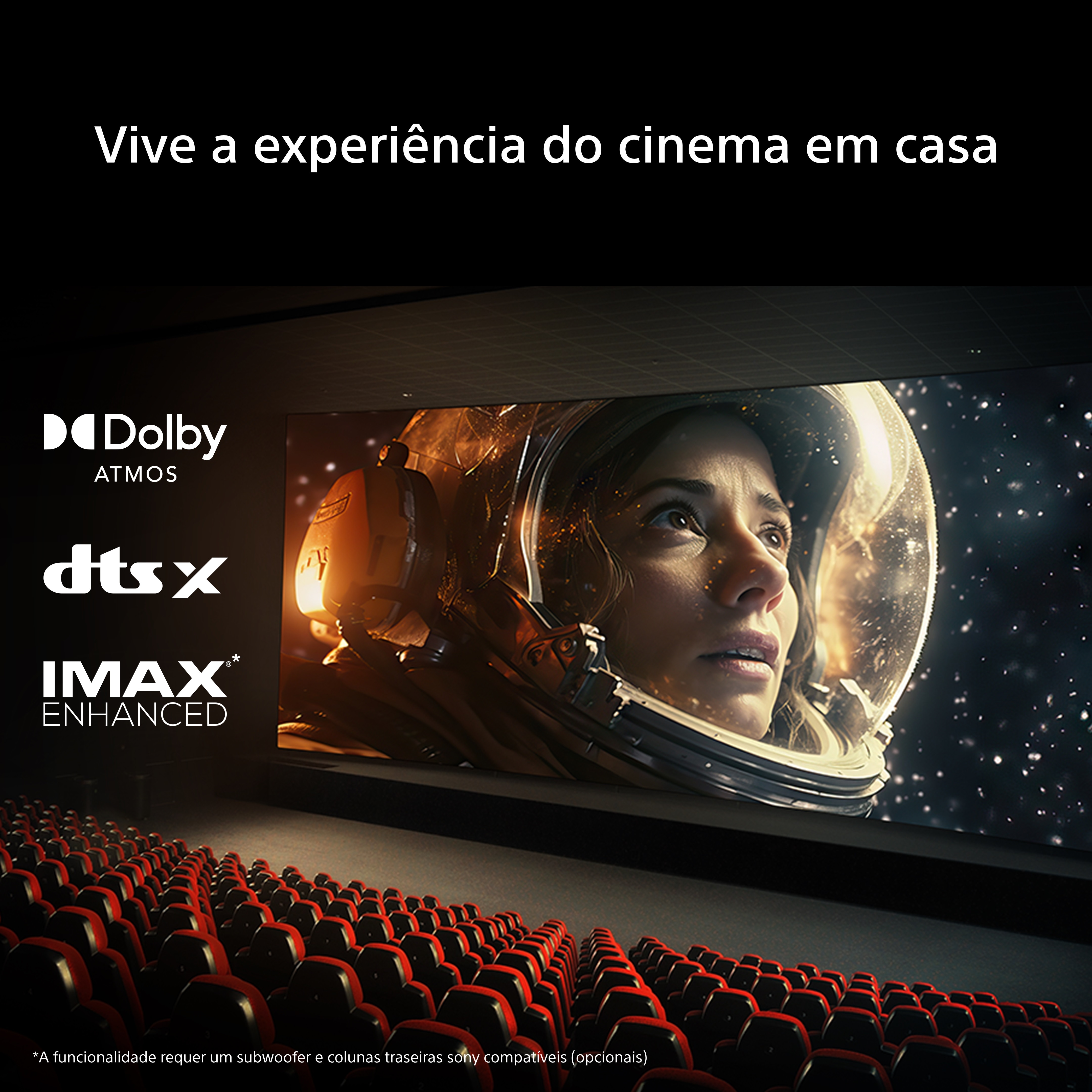 Home Cinema Sony Barra de Som Bravia Theatre Trio, 3.0.2 canais, HT-A8 Preto-5