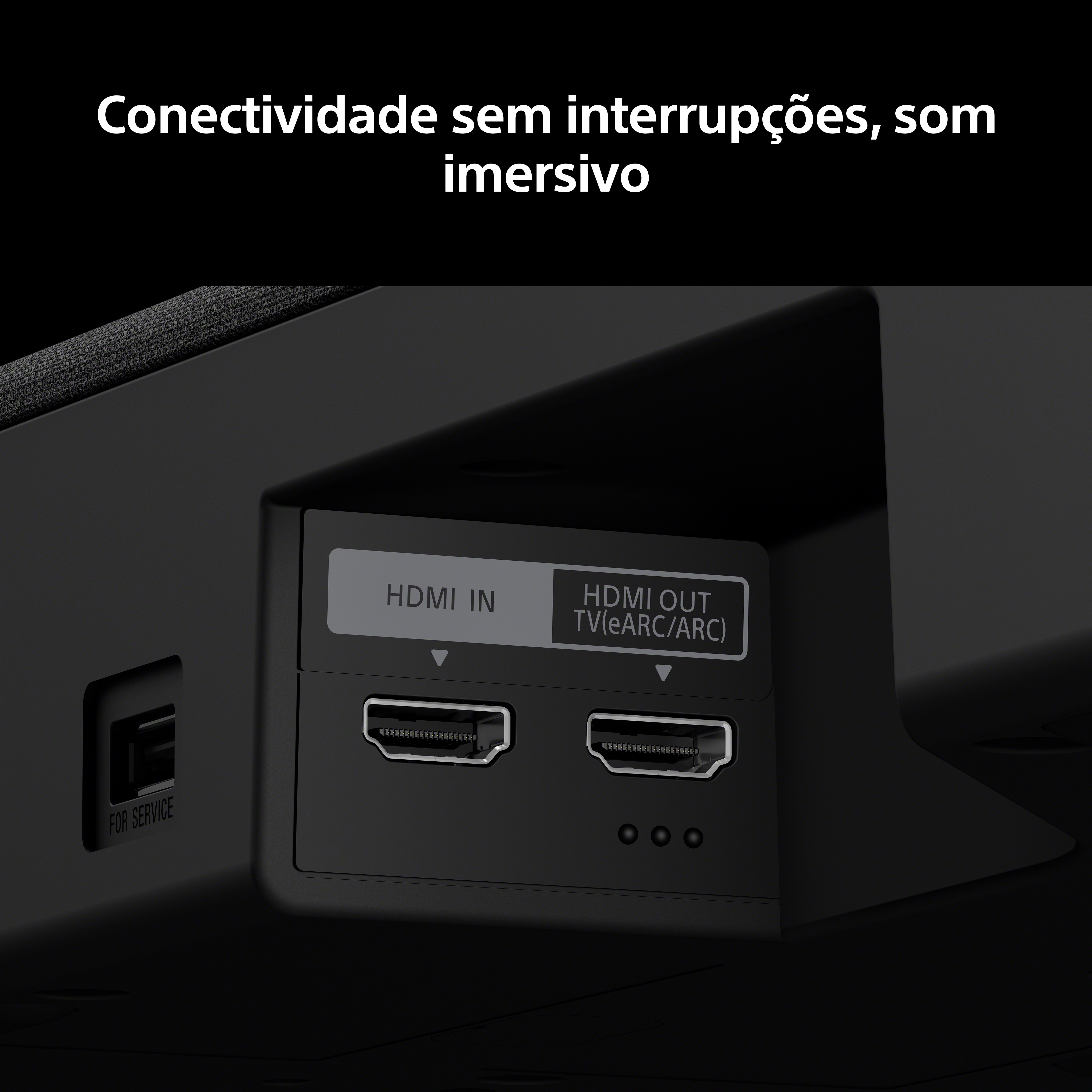 Home Cinema Sony Barra de Som Bravia Theatre Trio, 3.0.2 canais, HT-A8 Preto-8