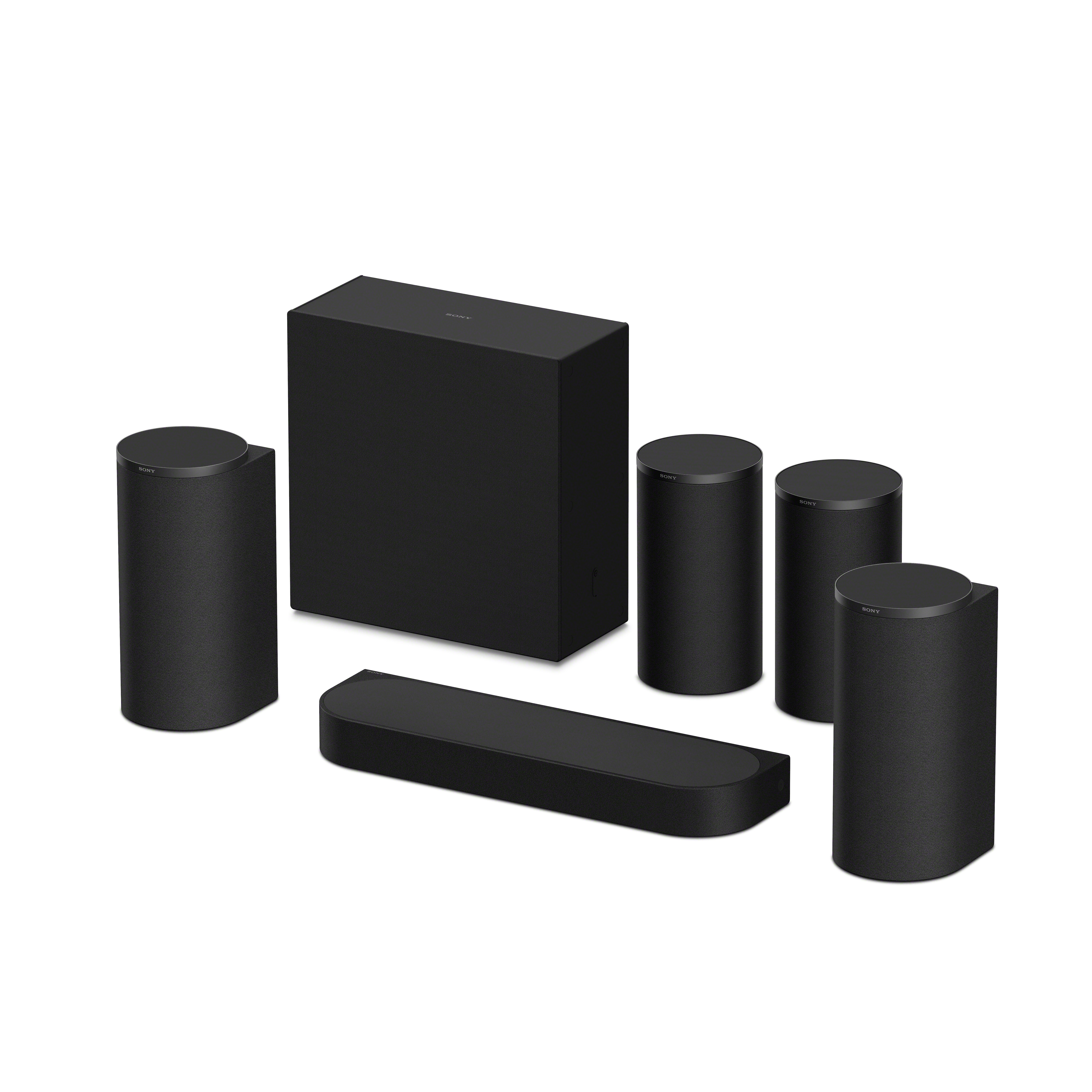 Imagem 0 de Home Cinema Sony Barra de Som Bravia Theatre HT-A8 KIT, HT-A8 + Subwoofer SA-SW8 + Colunas SA-RS9