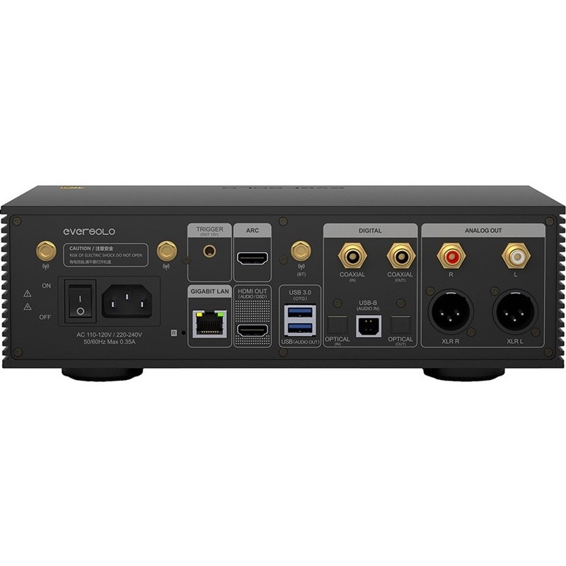 Amplificador Eversolo DMP?A6 Master Edition Gen 2 com Streamer - Preto Preto-2