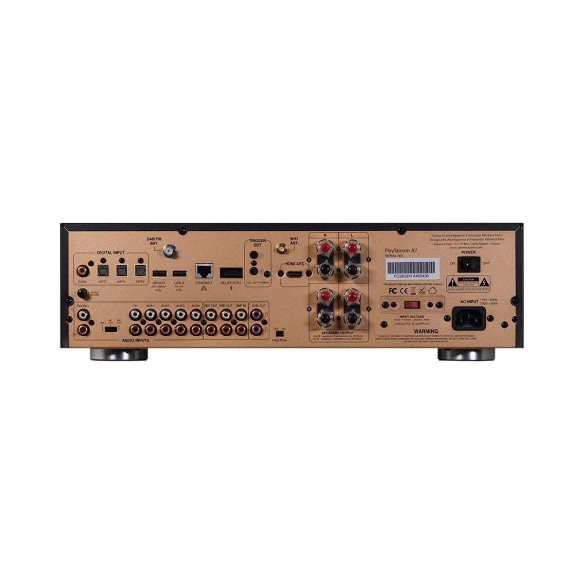 Amplificador Playstream A7 - Preto Preto-2