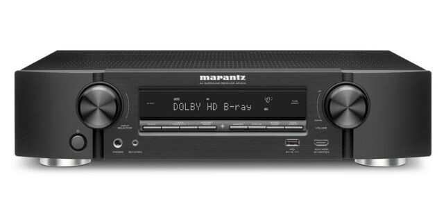 Imagem 0 de Receptor AV Marantz NR1510 5.2 com Bluetooth, WLAN e HEOS - Preto