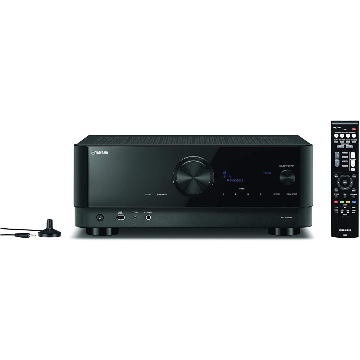 Receptor Yamaha RX-V4A BK A/V 5.2 Bluetooth e Wifi Preto-3