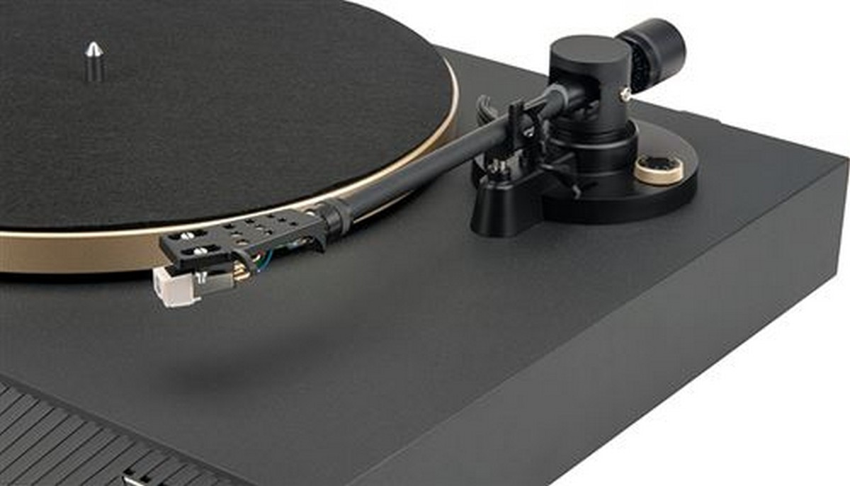 Giradiscos JBL Spinner Turntable com Bluetooth - Preto / Dourado Negro / Ouro-6
