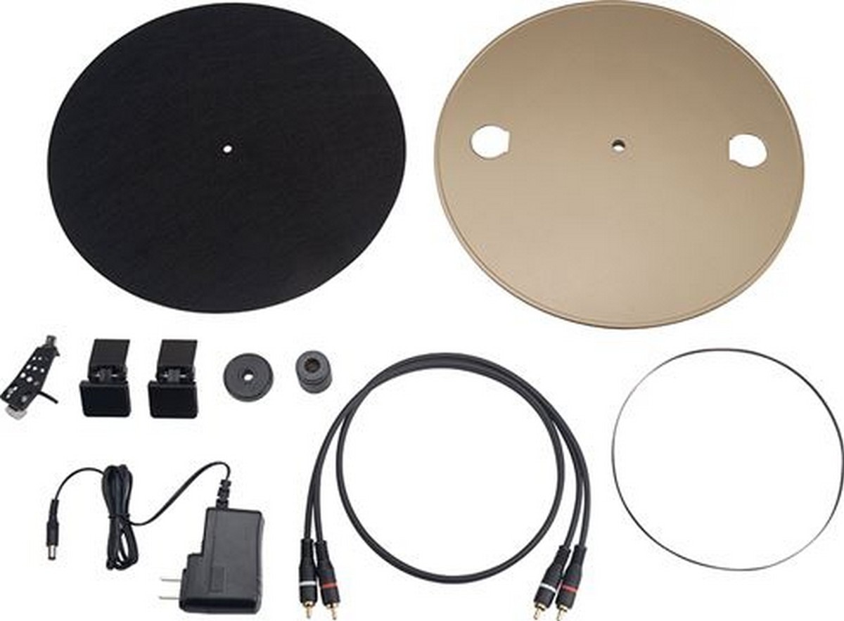 Giradiscos JBL Spinner Turntable com Bluetooth - Preto / Dourado Negro / Ouro-9