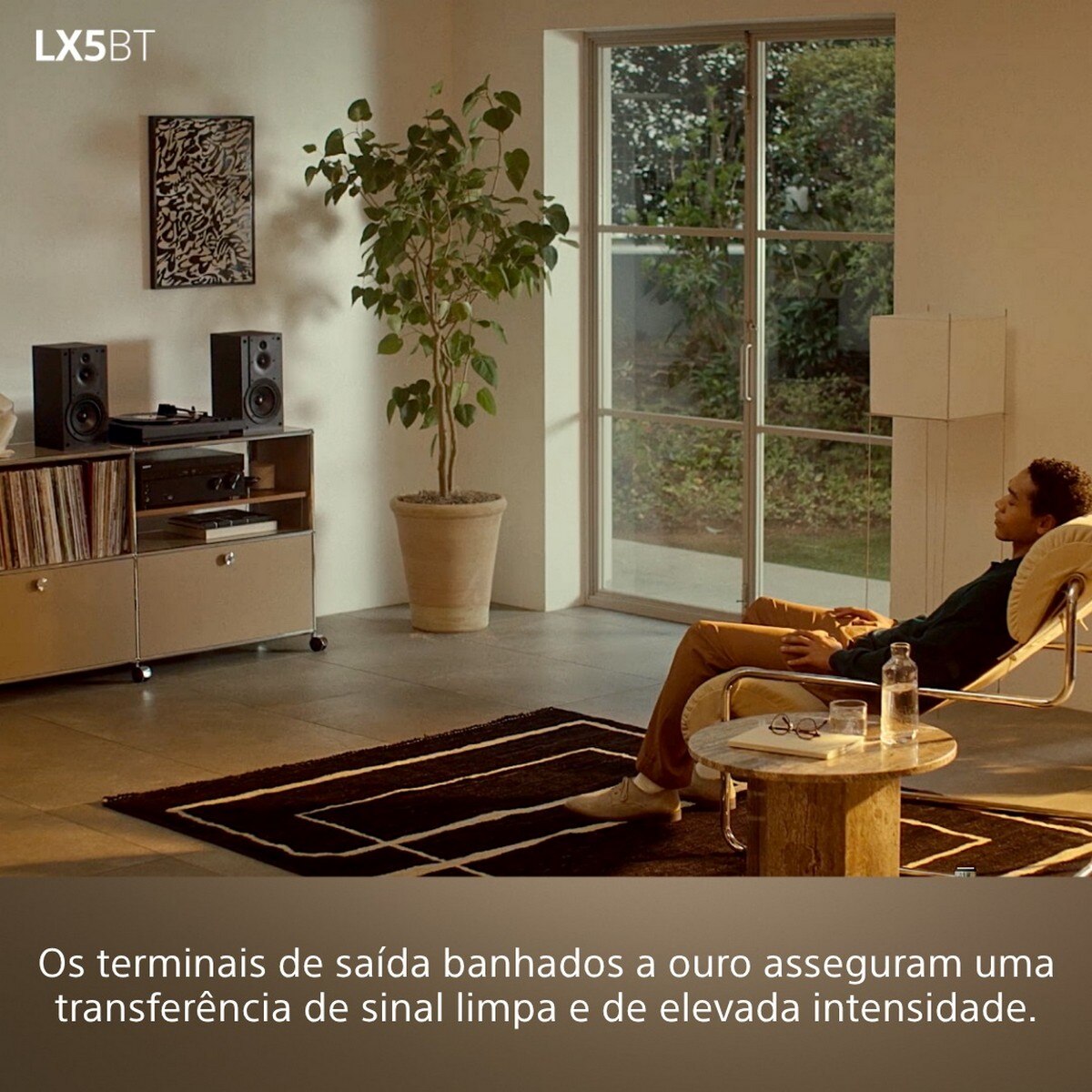Gira-discos Sony PS-LX5BT Integração Hi-Fi Perfeita, Compatibilidade com Qualcomm aptX Preto-6