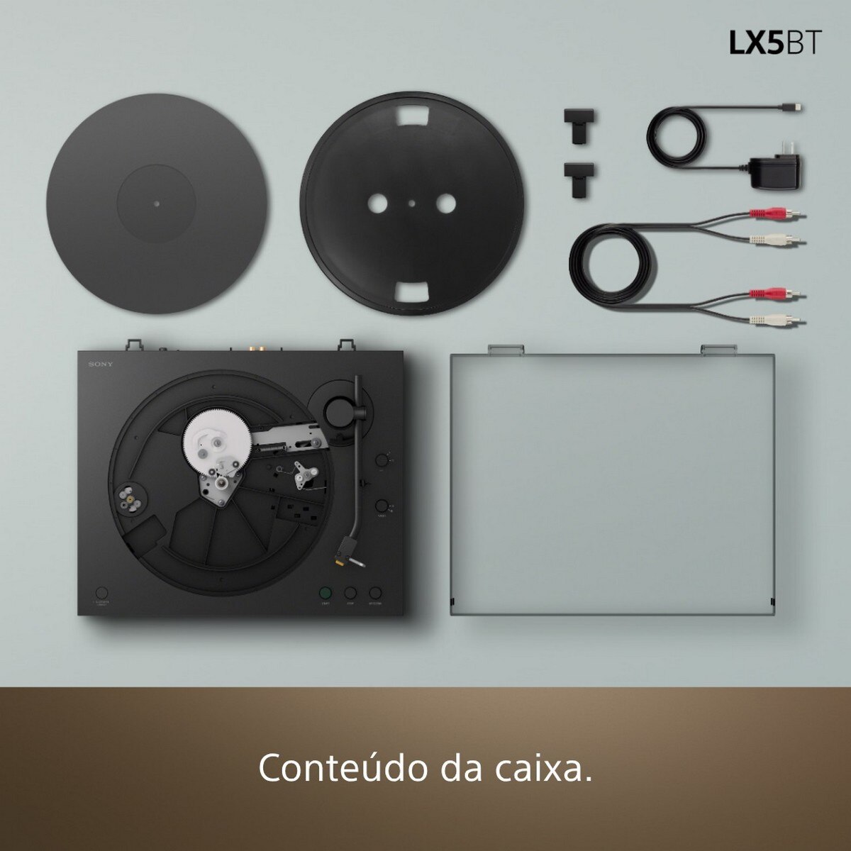 Gira-discos Sony PS-LX5BT Integração Hi-Fi Perfeita, Compatibilidade com Qualcomm aptX Preto-13