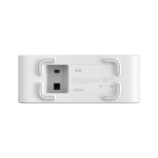 Subwoofer Sem Fios Sub - Branco Branco brilho-5