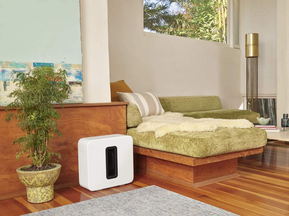 Subwoofer Sem Fios Sub - Branco Branco brilho-6