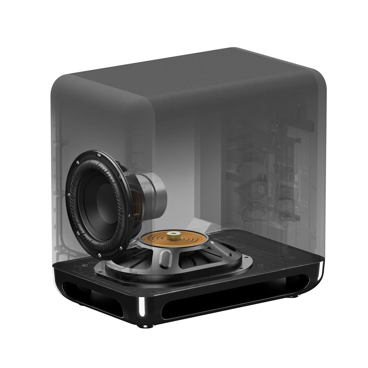 Subwoofer premium Sony SA-SW5 Preto-4