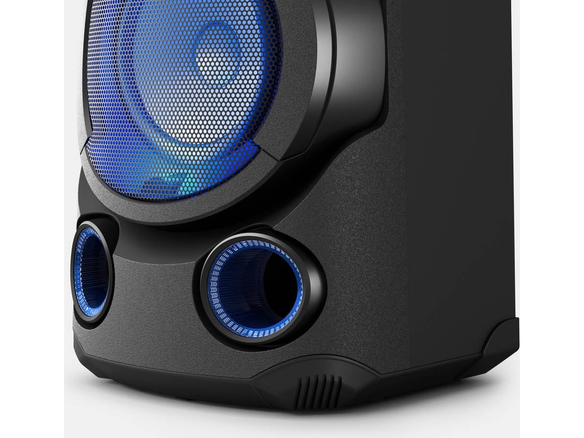 Sistema Audio Sony MHC-V13 com NFC/Bluetooth - Preto Preto-5