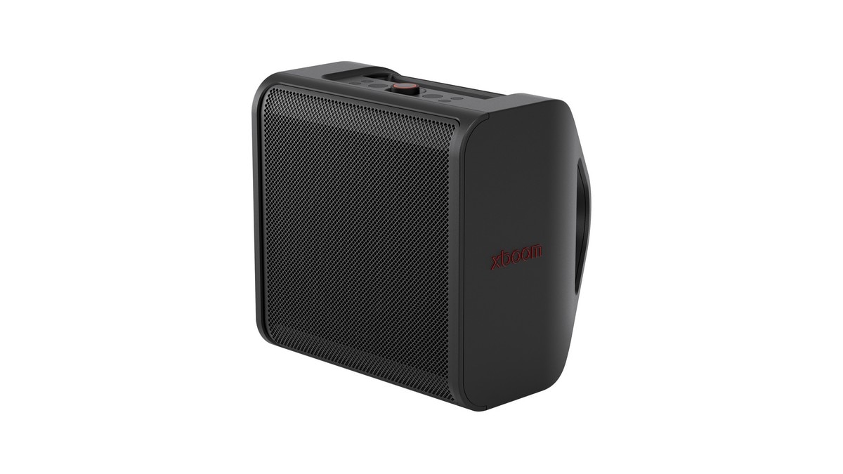Coluna de Alta Potência LG xboom Stage 301, 120W, Bluetooth 5.3 Miracast, Bateria Substituível até 12h, karaoke, luzes LED Preto-4