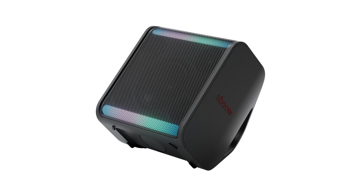 Coluna de Alta Potência LG xboom Stage 301, 120W, Bluetooth 5.3 Miracast, Bateria Substituível até 12h, karaoke, luzes LED Preto-6