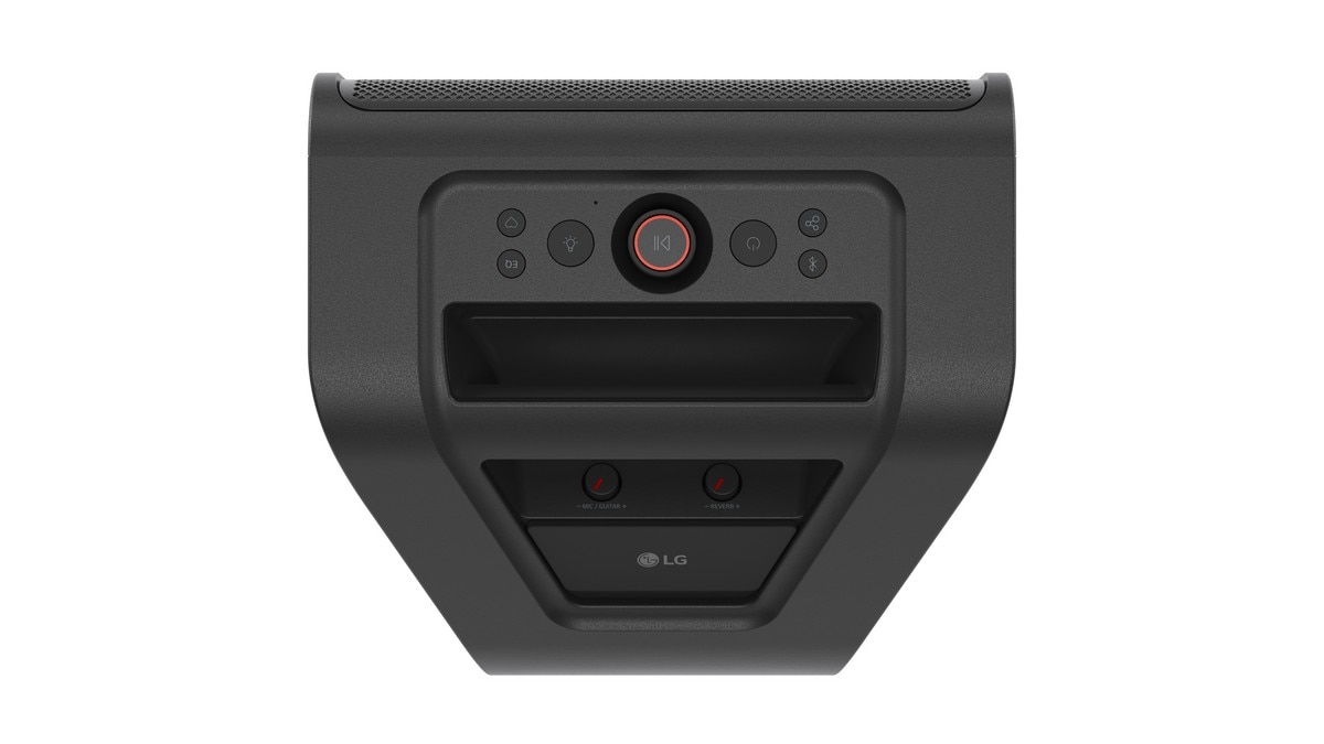 Coluna de Alta Potência LG xboom Stage 301, 120W, Bluetooth 5.3 Miracast, Bateria Substituível até 12h, karaoke, luzes LED Preto-10