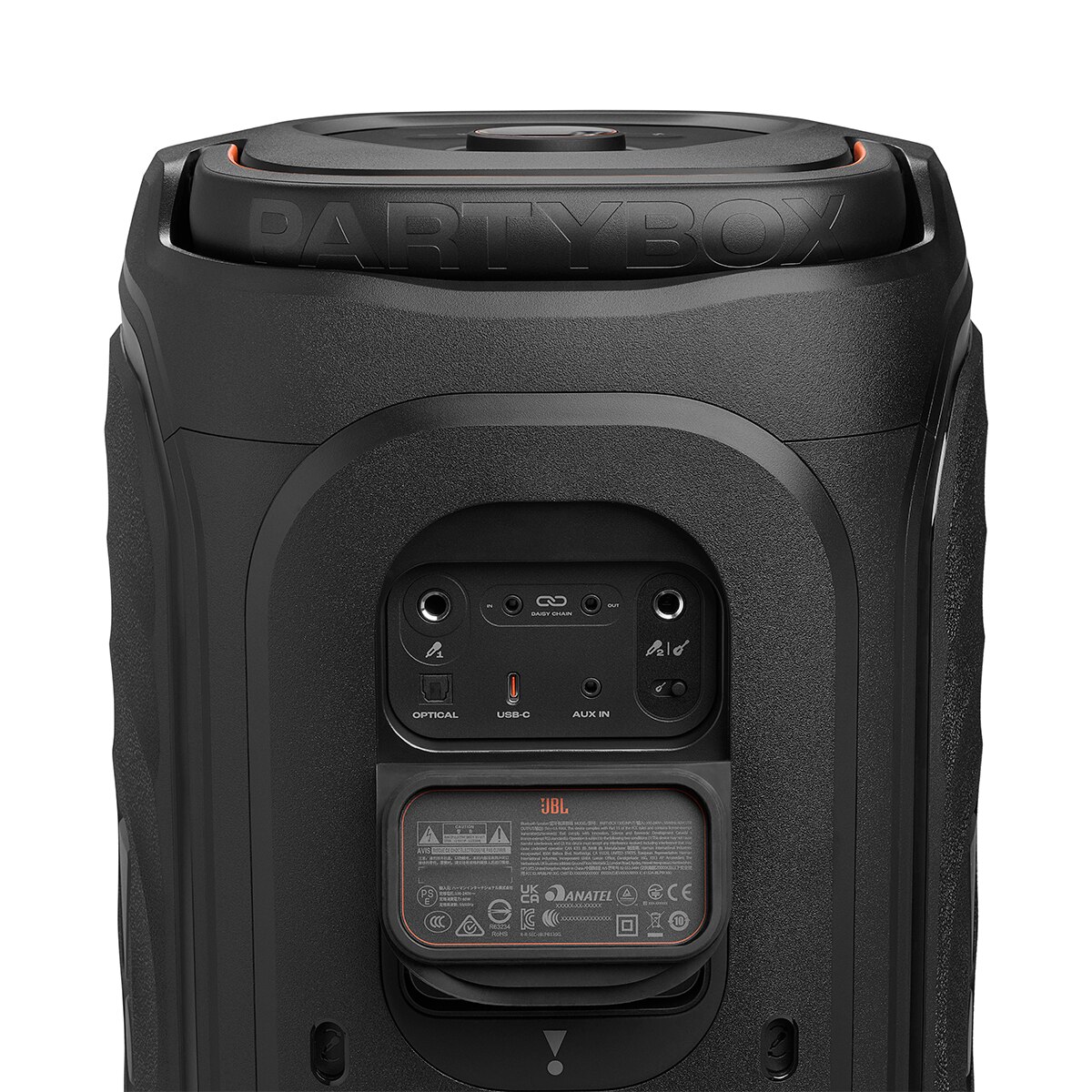 Coluna High-Power JBL PartyBox 130 200W RMS Preto-9