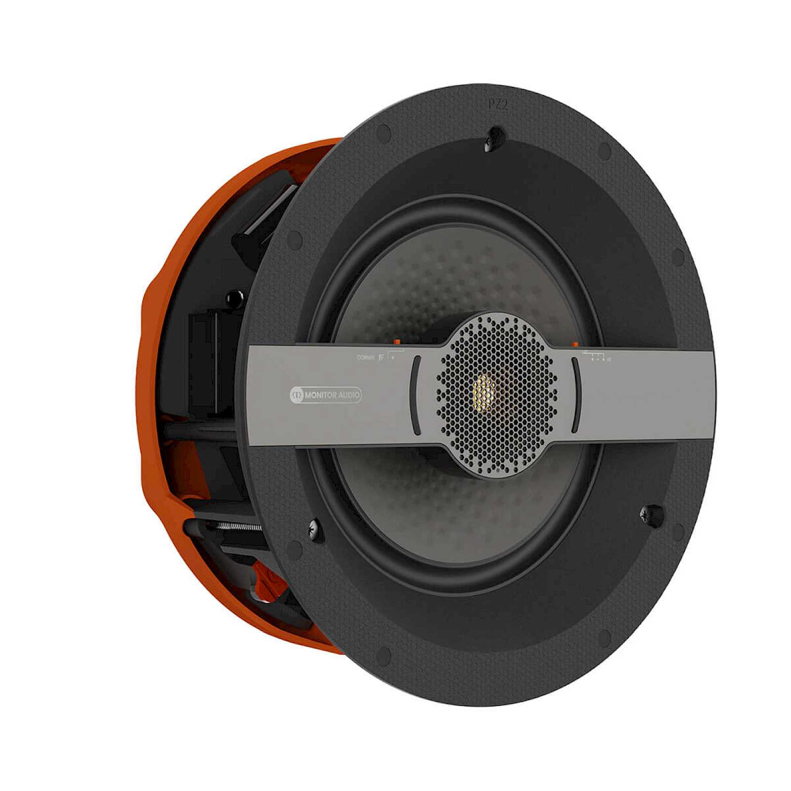 Coluna de Parede Monitor Audio C2M - Preto e Laranja Preto / Laranja-3