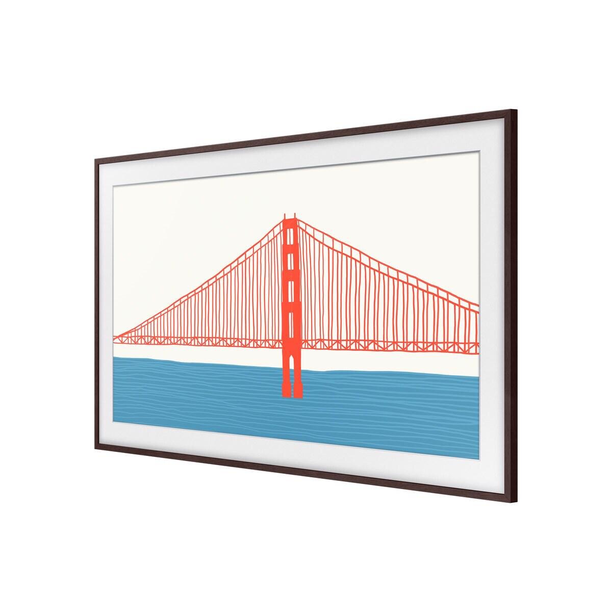 Moldura para TV Samsung The Frame 50" VG-SCFA55BWBXC -Castanha Castanho-3