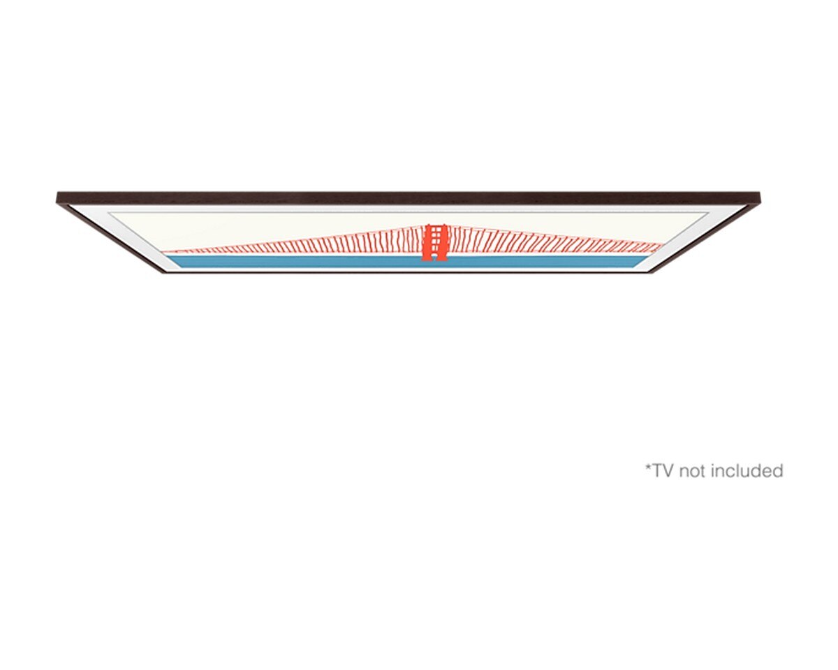 Moldura para TV Samsung The Frame 2021 75" VG-SCFA75BWBXC - Castanho Castanho-3