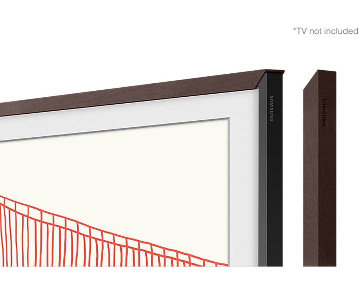 Moldura para TV Samsung The Frame 2021 75" VG-SCFA75BWBXC - Castanho Castanho-5