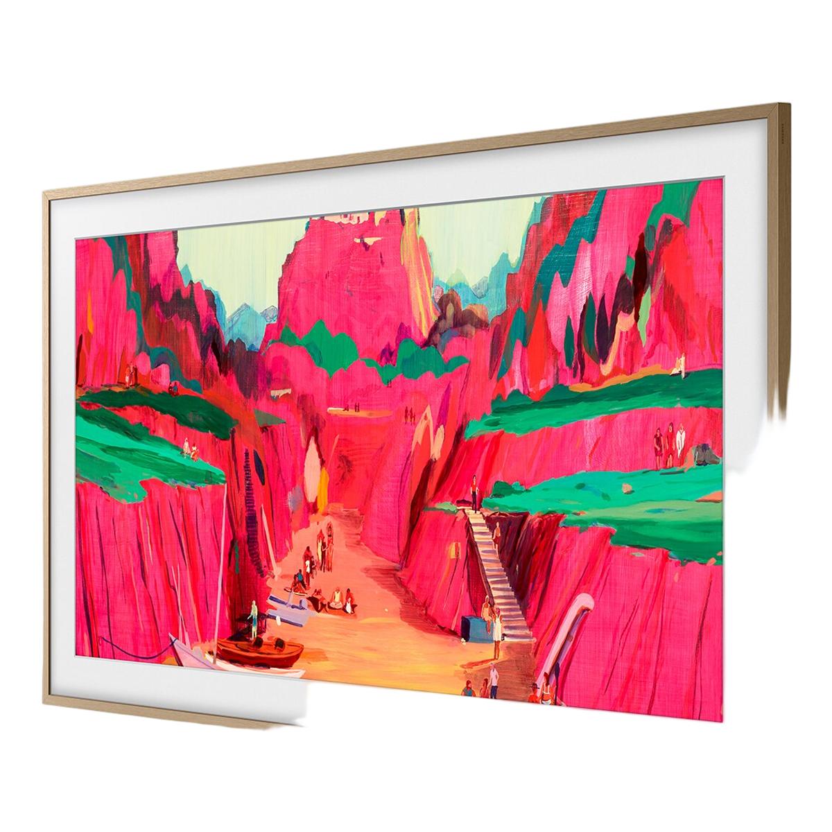 Moldura para TV Samsung The Frame / The Frame Pro 2025 75" VG-SCFF75TKBXC Teca-3