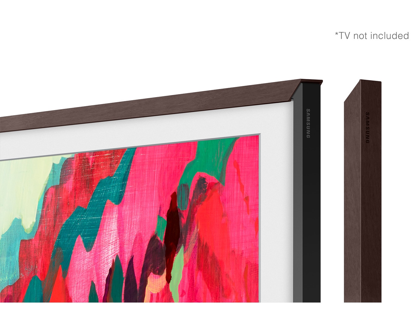 Imagem 0 de Moldura para TV Samsung The Frame / The Frame Pro 2025 65" VG?SCFF65BWBXC - Castanho