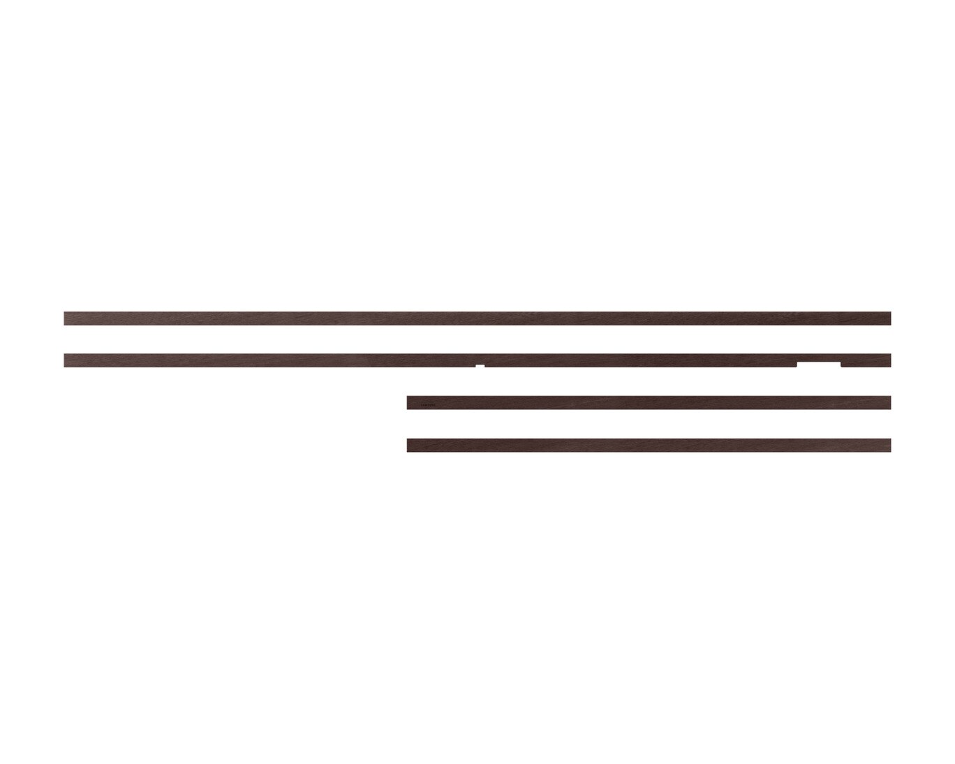 Moldura para TV Samsung The Frame / The Frame Pro 2025 65" VG?SCFF65BWBXC - Castanho Castanho-2